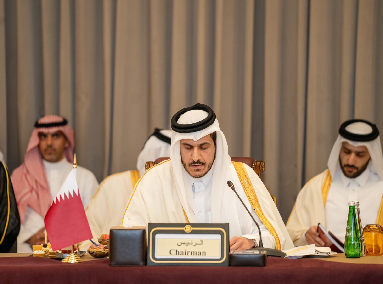 سعادة وزير التجارة والصناعة يترأس وفد دولة قطر في المؤتمر الوزاري الثالث عشر لمنظمة التجارة العالمية في أبو ظبي